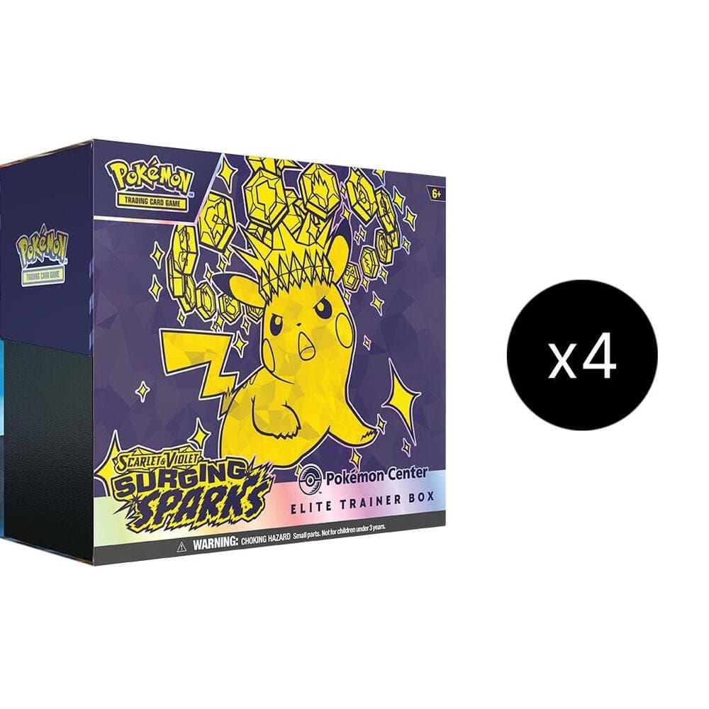 Surging Sparks Pokémon Center ETB (Exclusive) Case